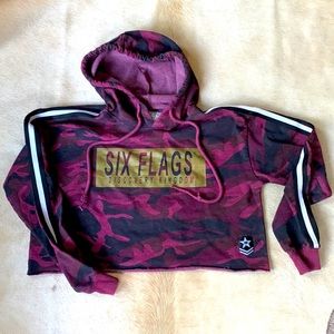 SIX FLAGS DISCOVERY KINGDOM HOODIE SWEATSHIRT